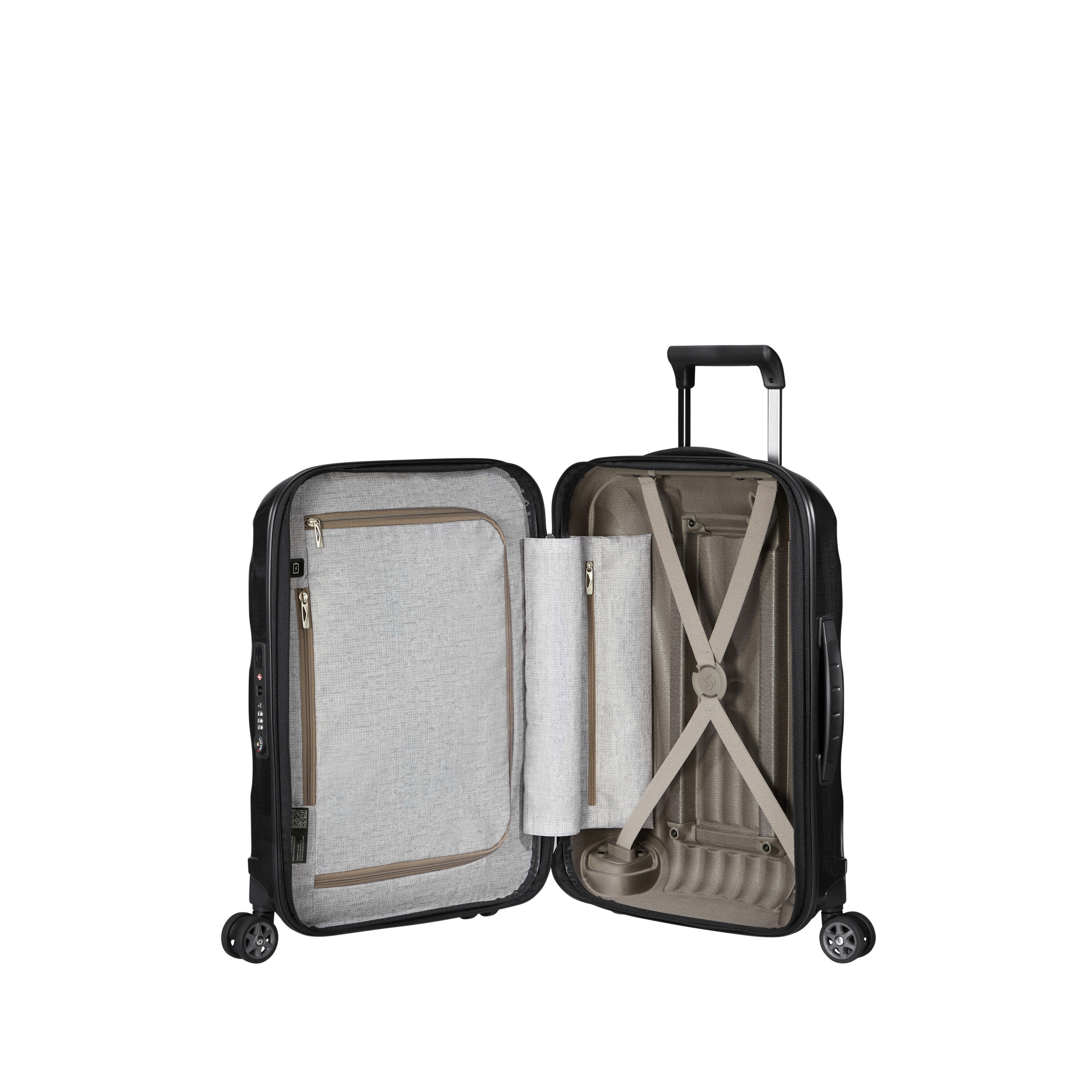 C-Lite Carry-On Spinner in the color Black. image number 1