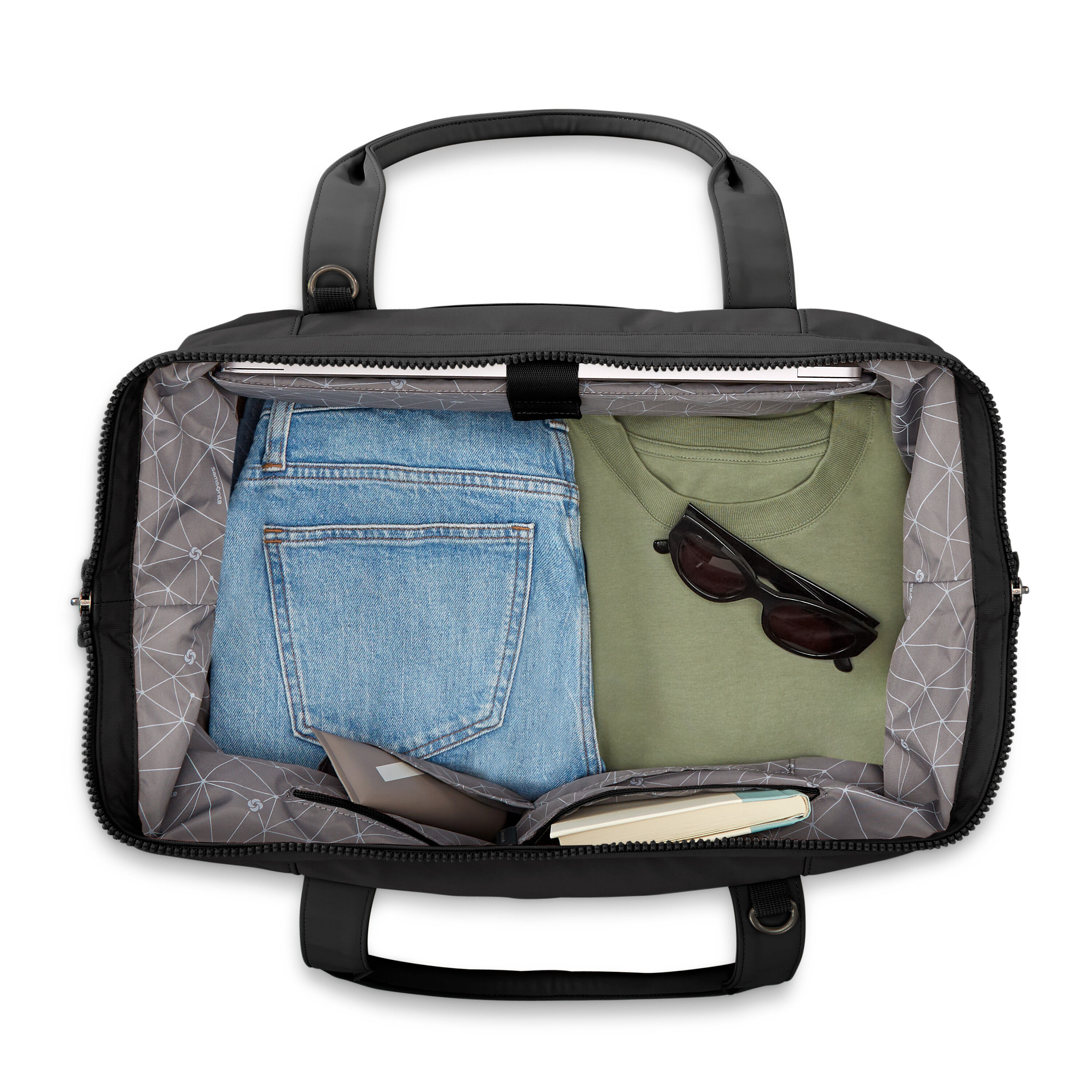 Better Than Basic Weekender in the color Black. image number 1