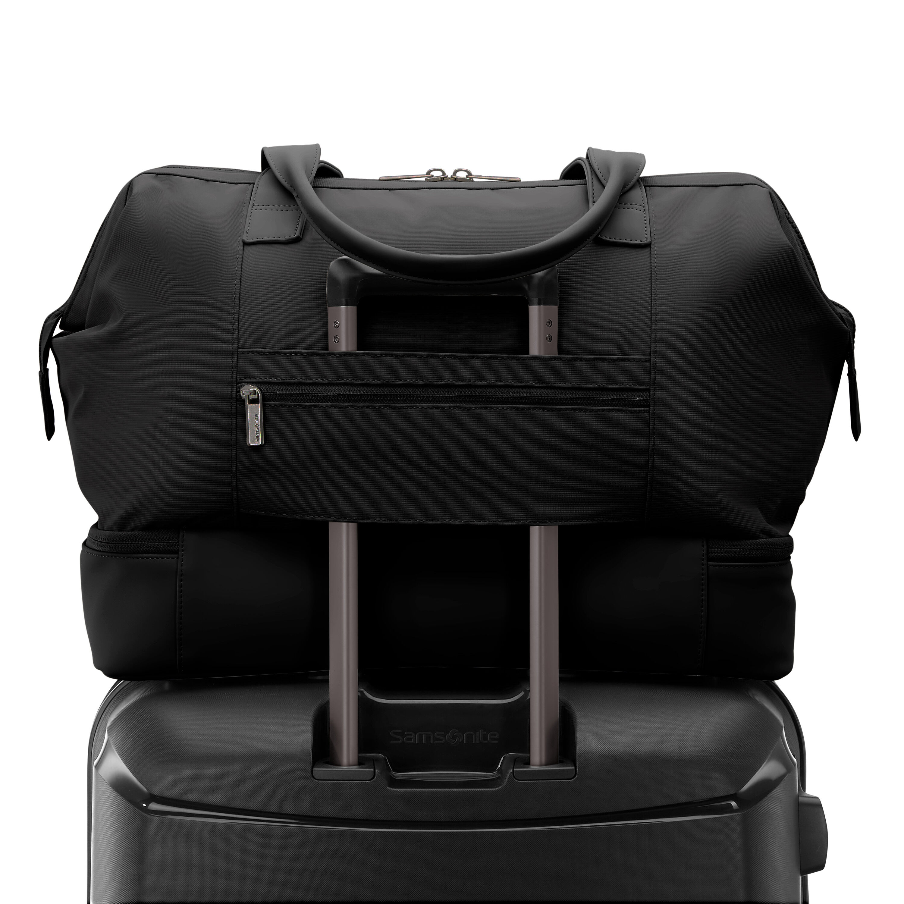 Better Than Basic Weekender in the color Black. image number 6