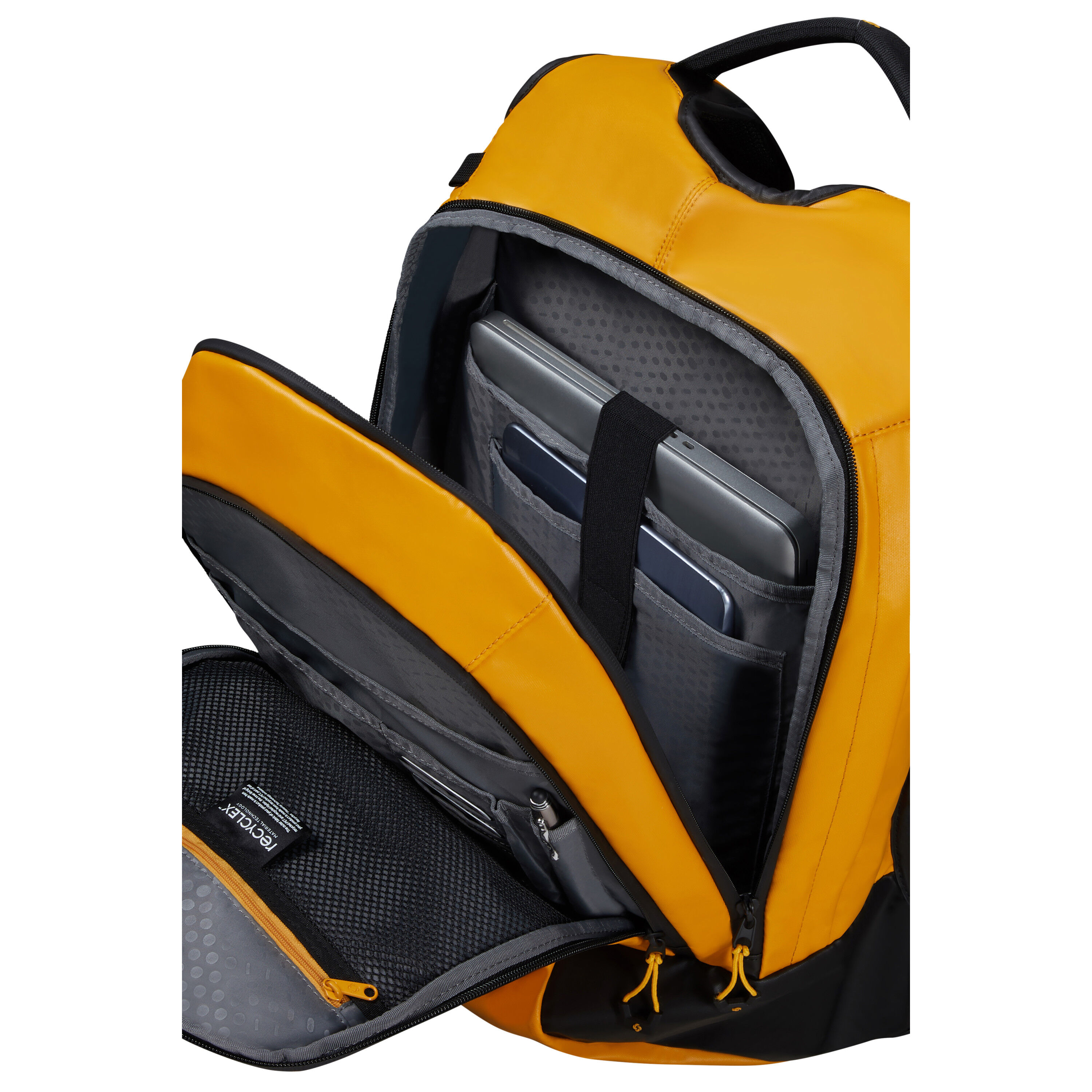 Ecodiver Large Backpack in the color Yellow.