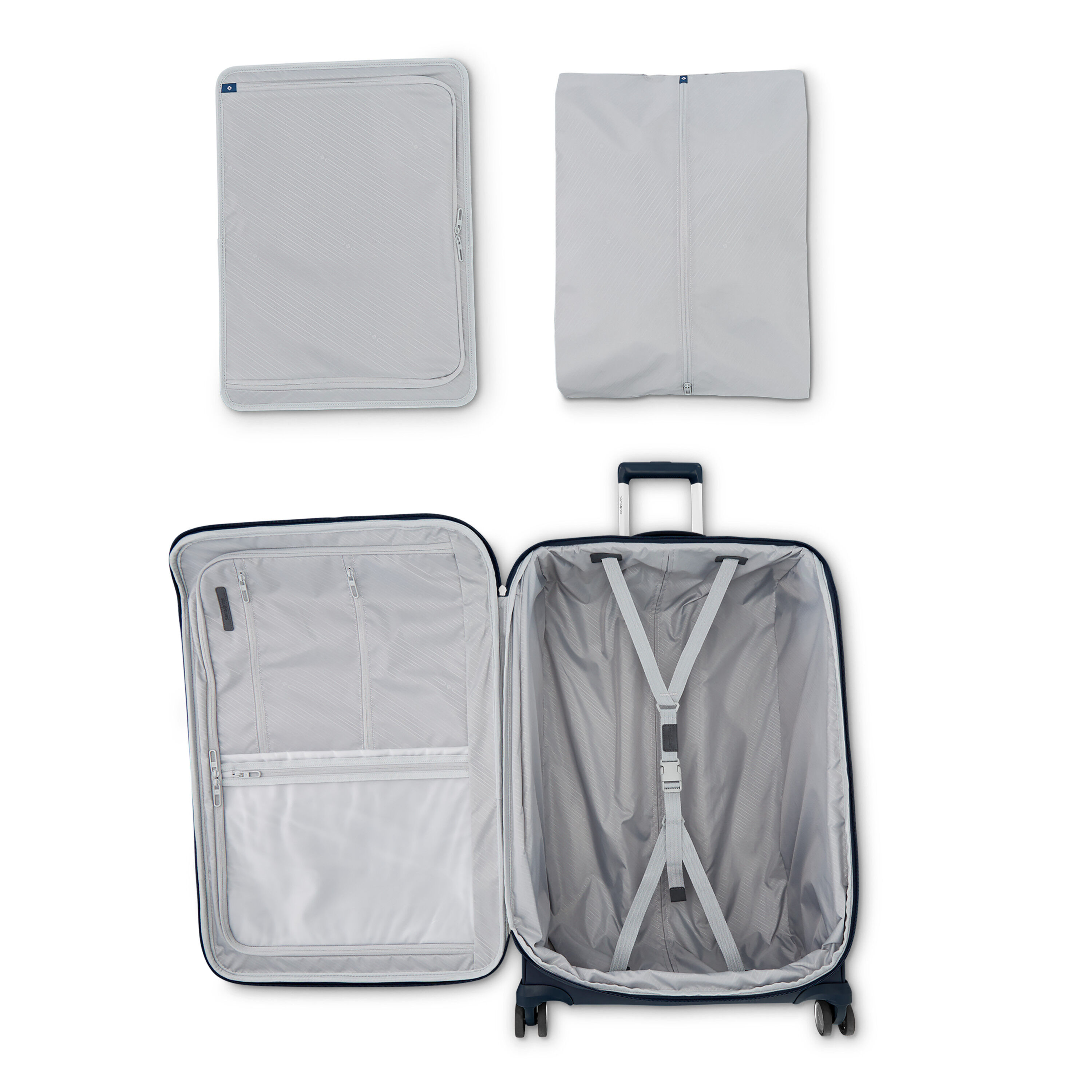 Elevation&trade; Plus Softside Large Spinner in the color Midnight Blue.