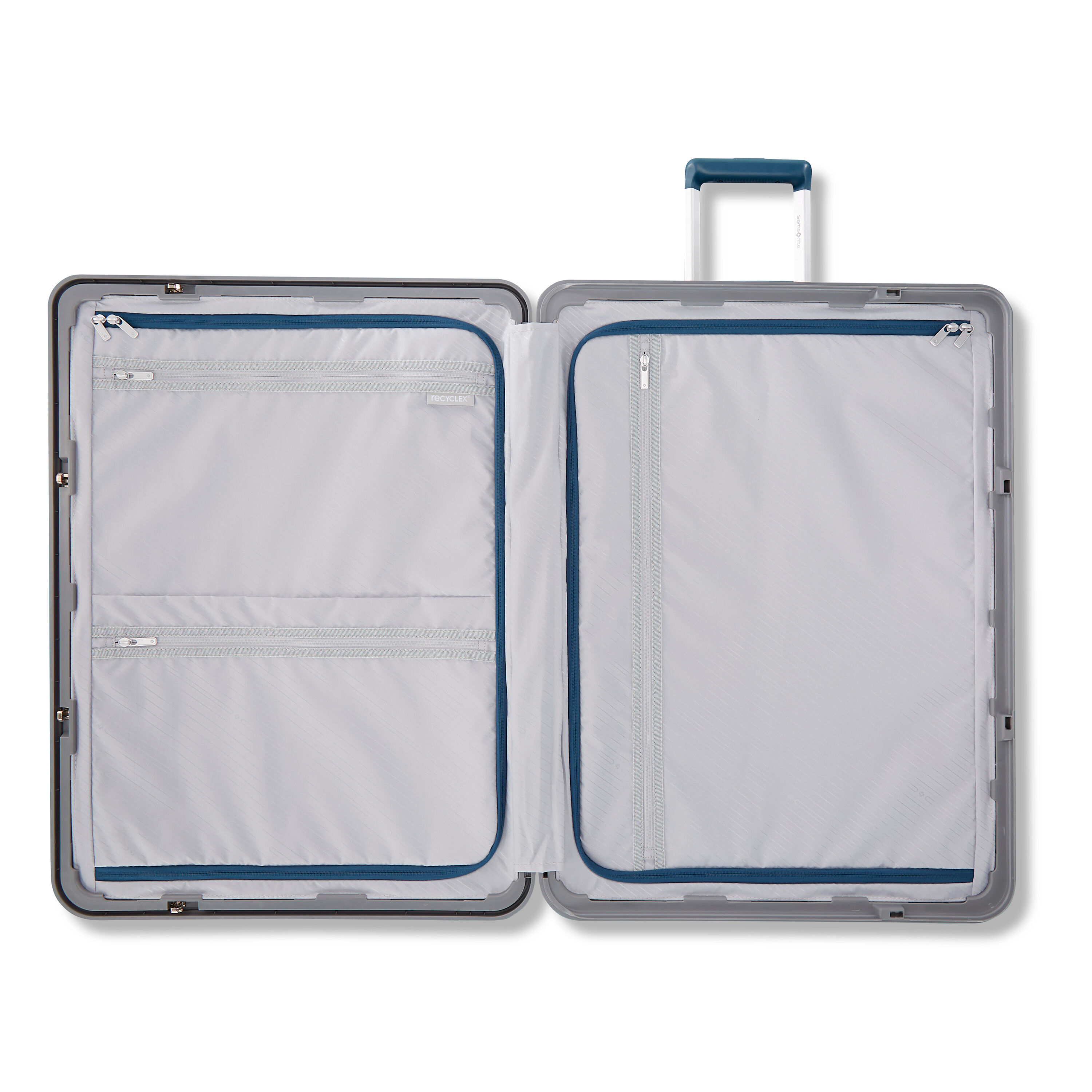 Framelock Max Carry-On Spinner in the color Emerald Teal.