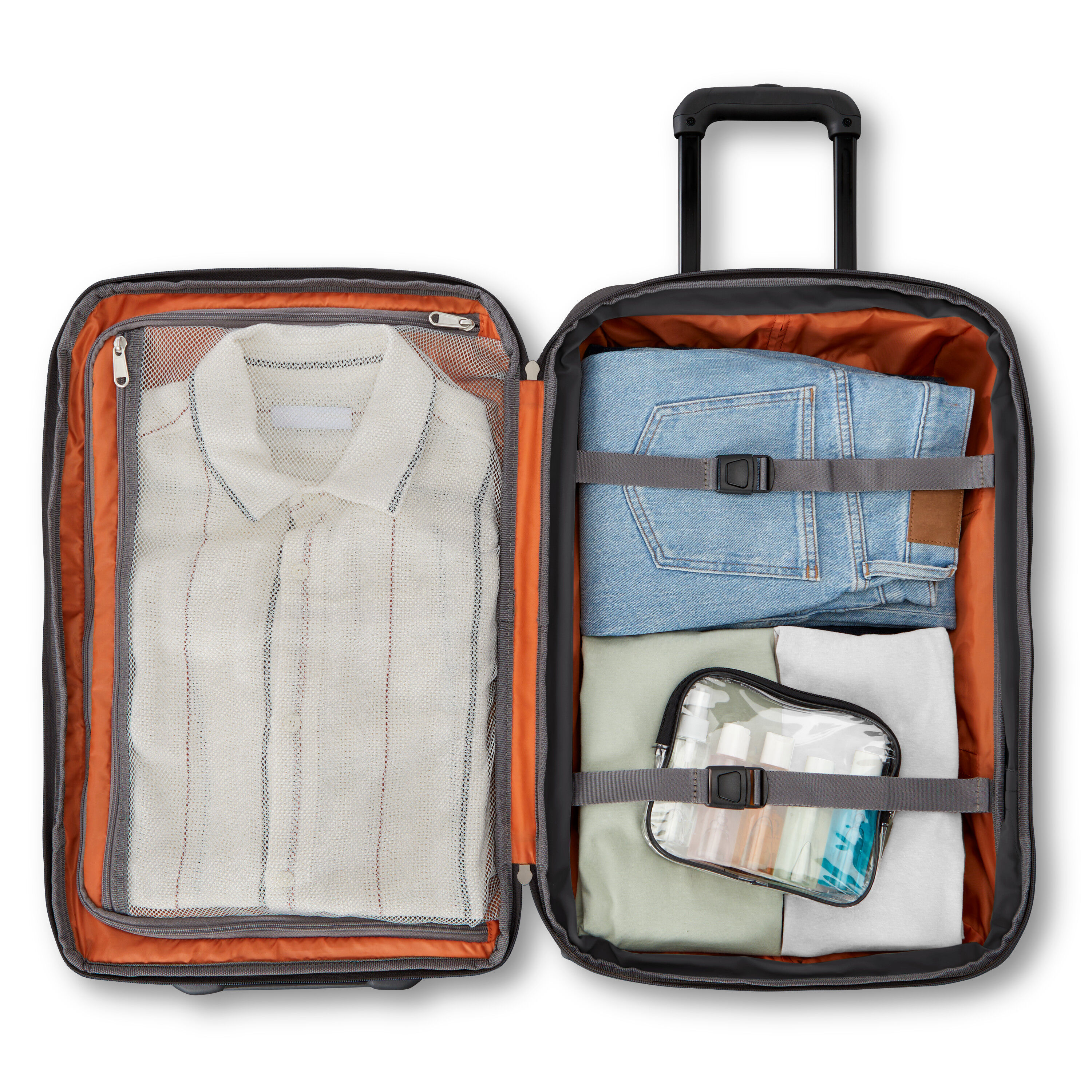 Mother Lode Carry-On Wheeled Duffel in the color Black.