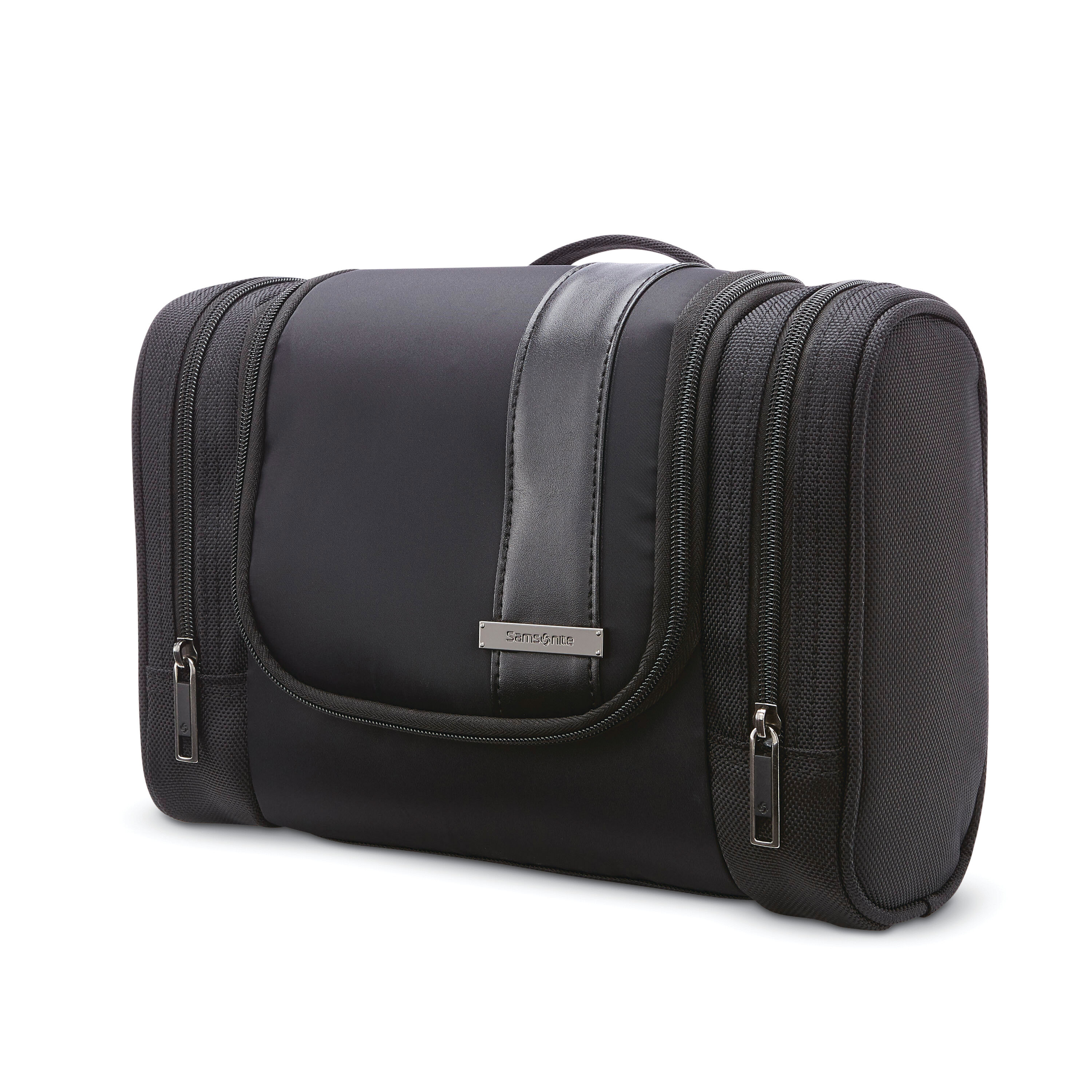NuRoad Hanging Travel Kit in the color Black/Gunmetal.
