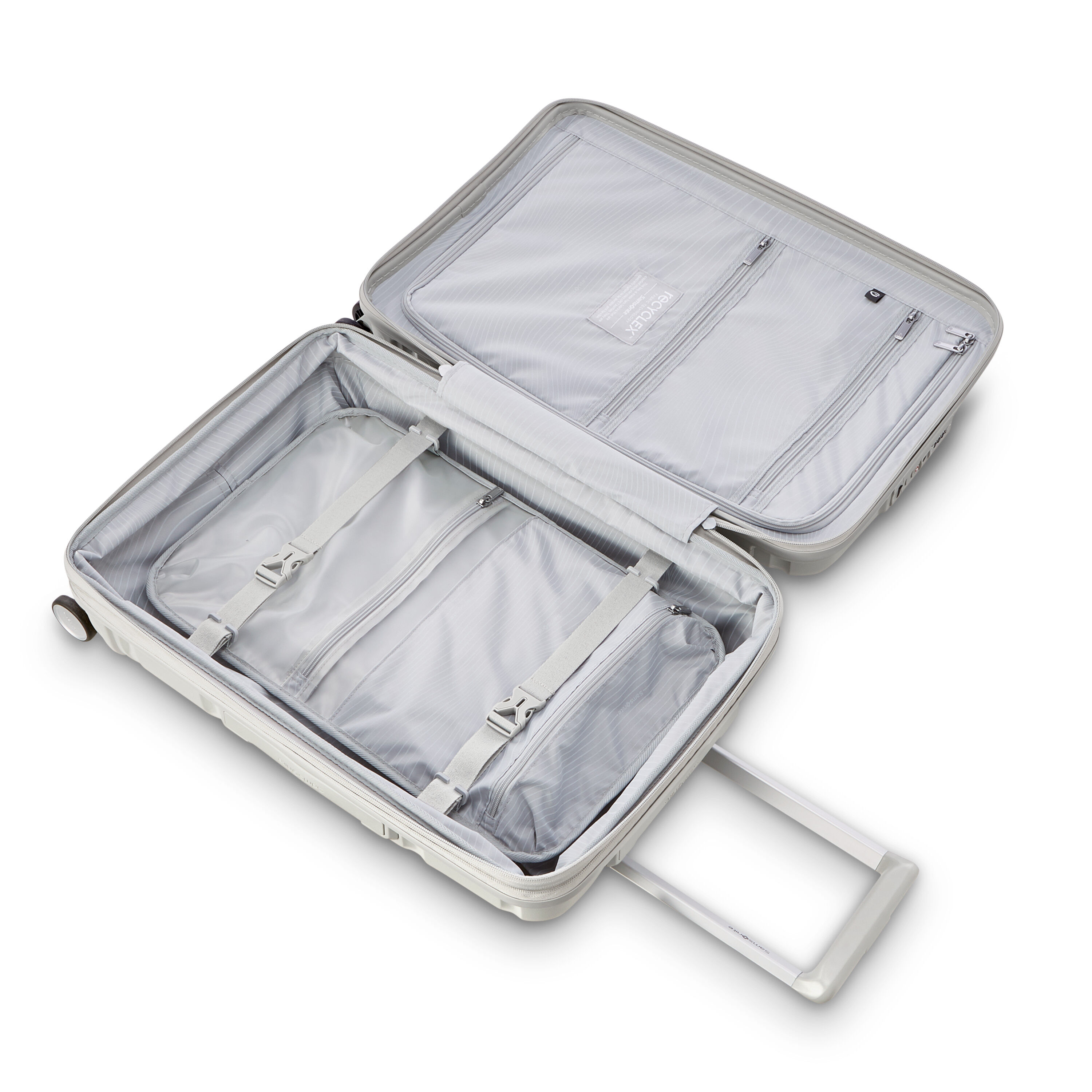 Outline Pro Carry-On Spinner in the color Stone Grey.