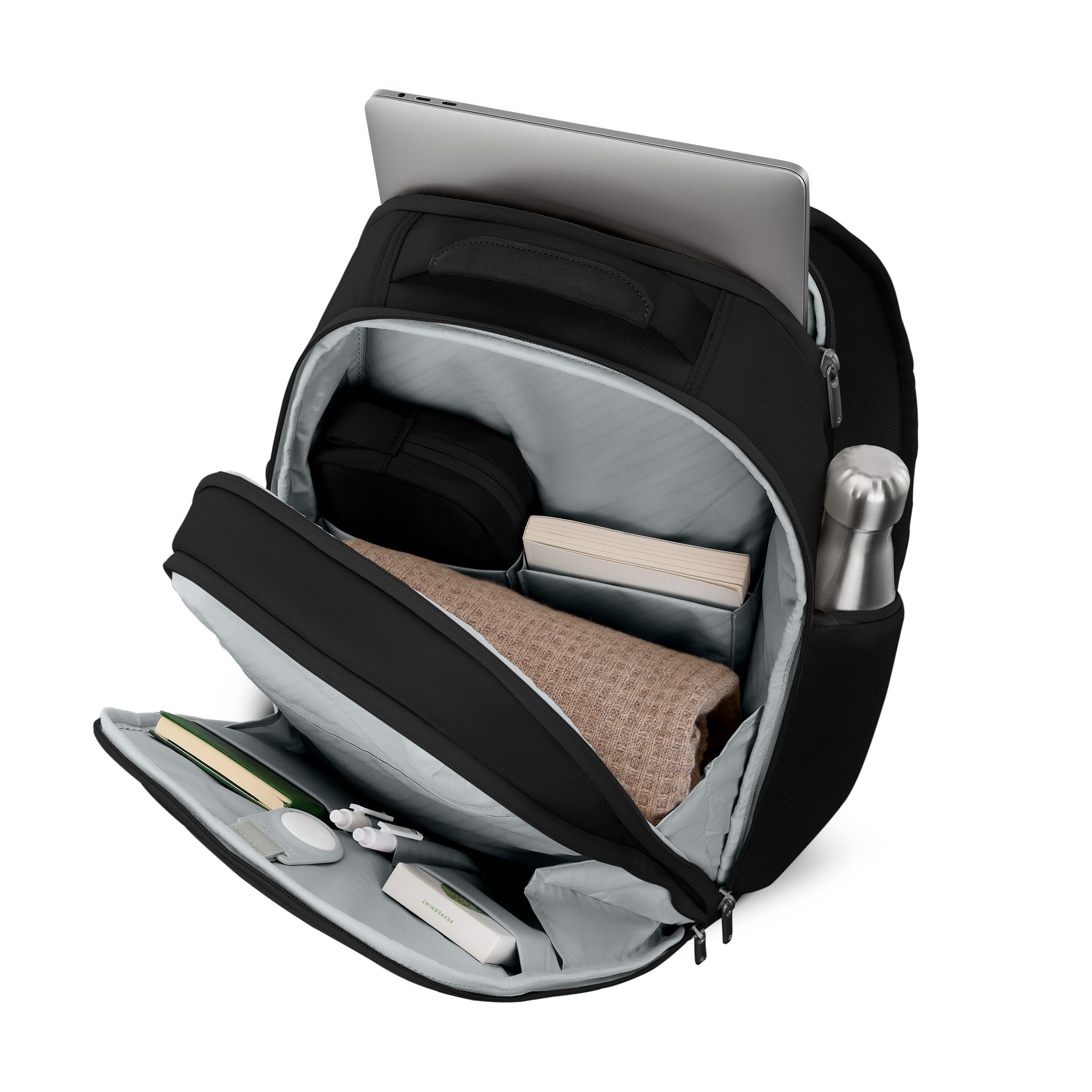 Paralux Everyday Backpack in the color Black.