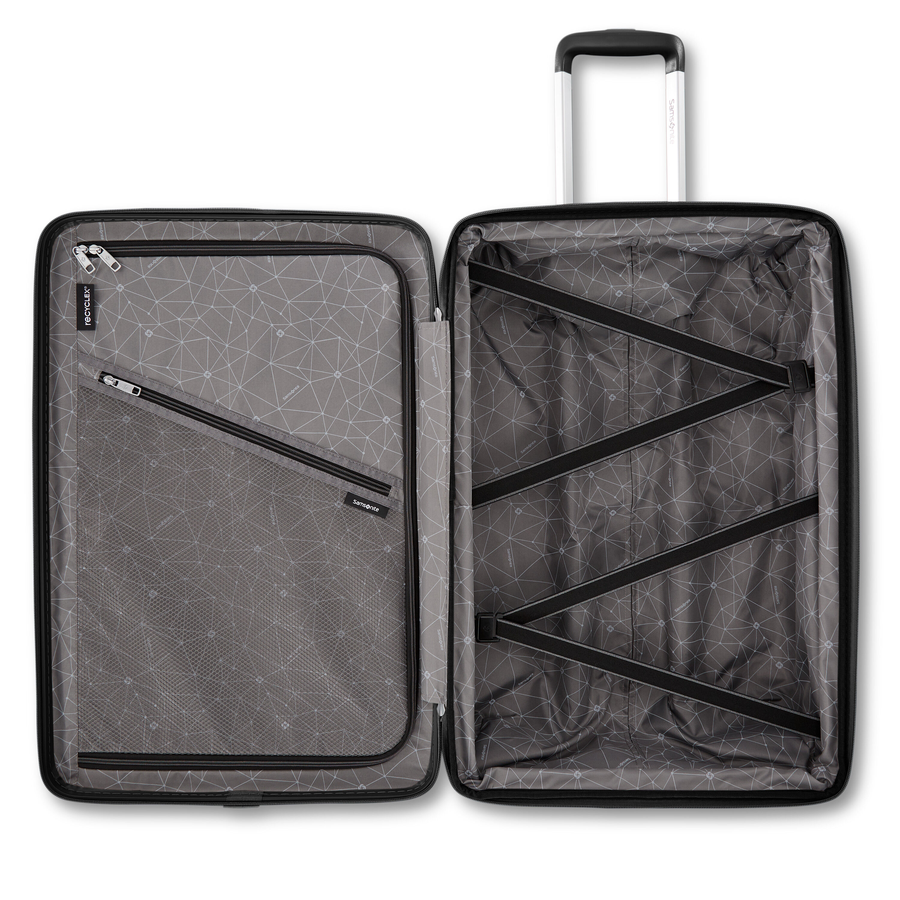 Pivot 3 Carry-On Spinner in the color All Black.