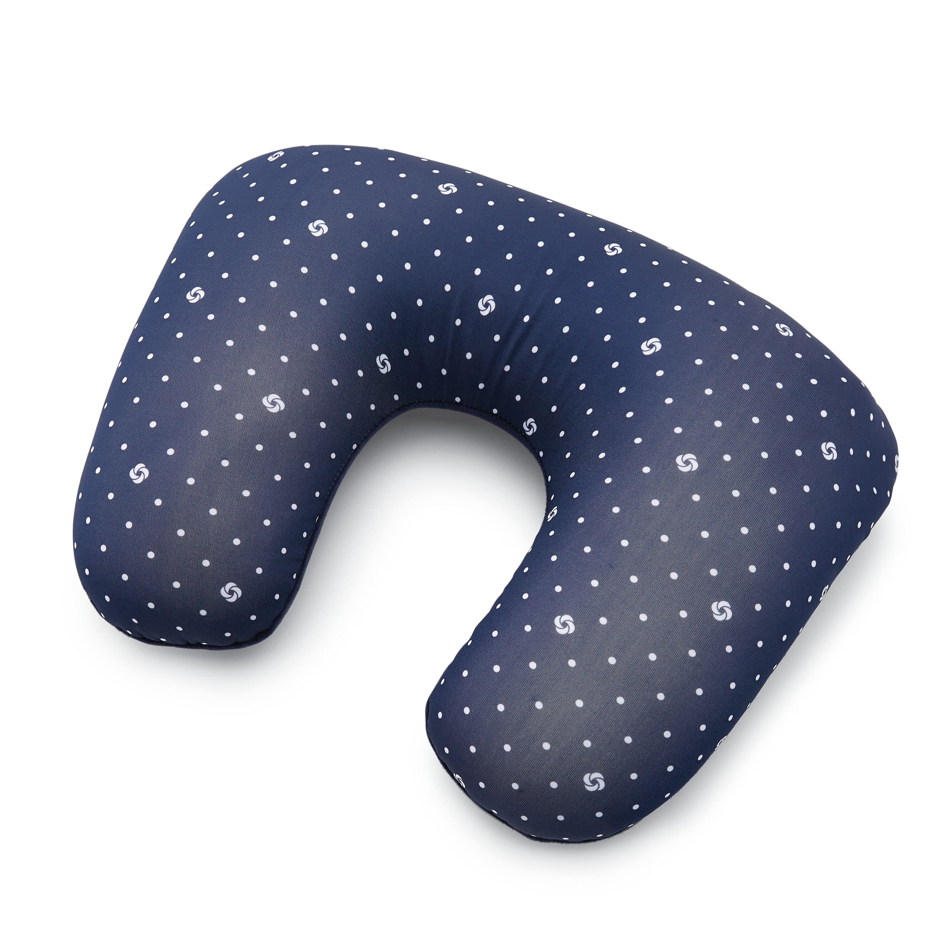 Magic 2-in-1 Pillow in the color Navy Dots.