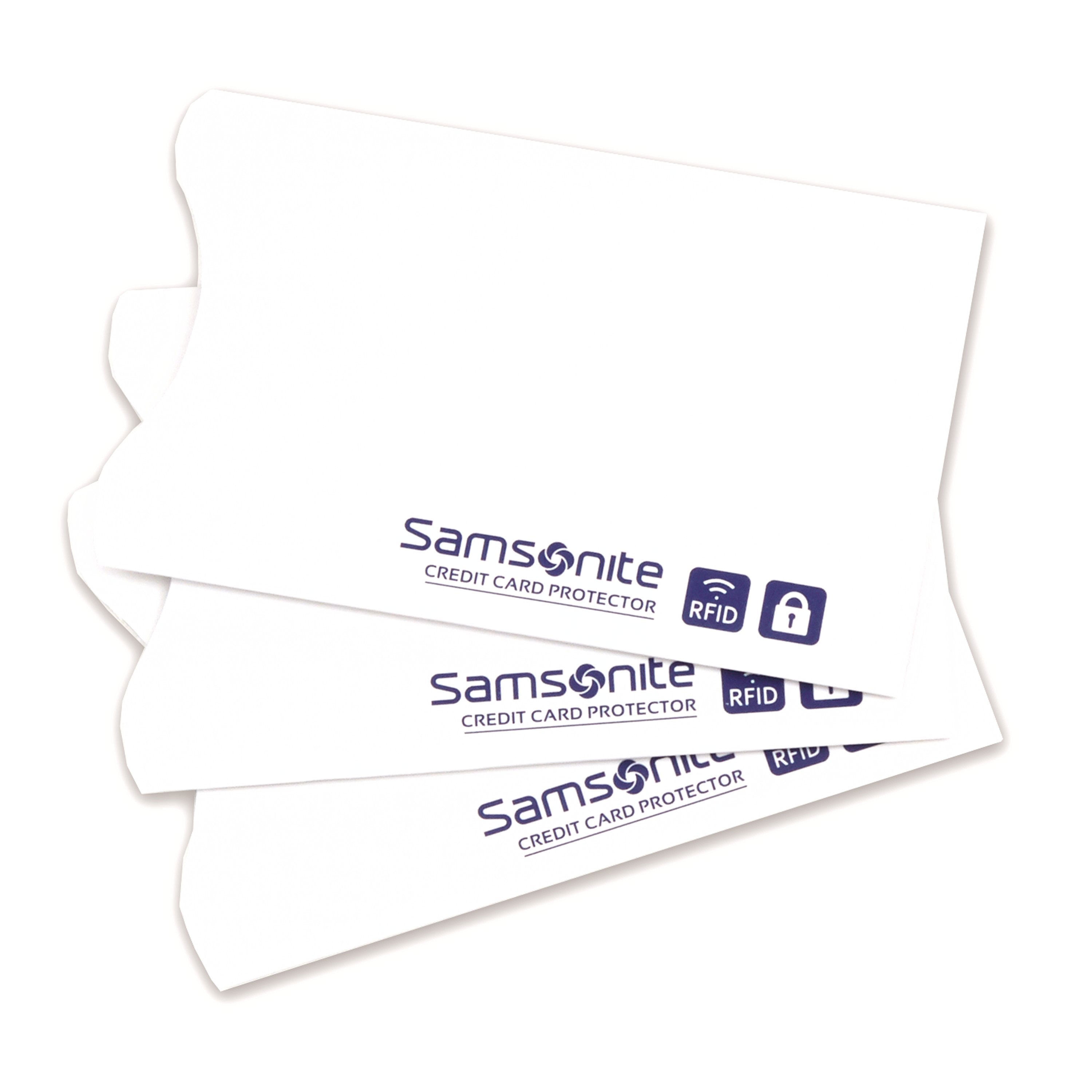 RFID Credit Card Sleeves (3 pack) in the color White.