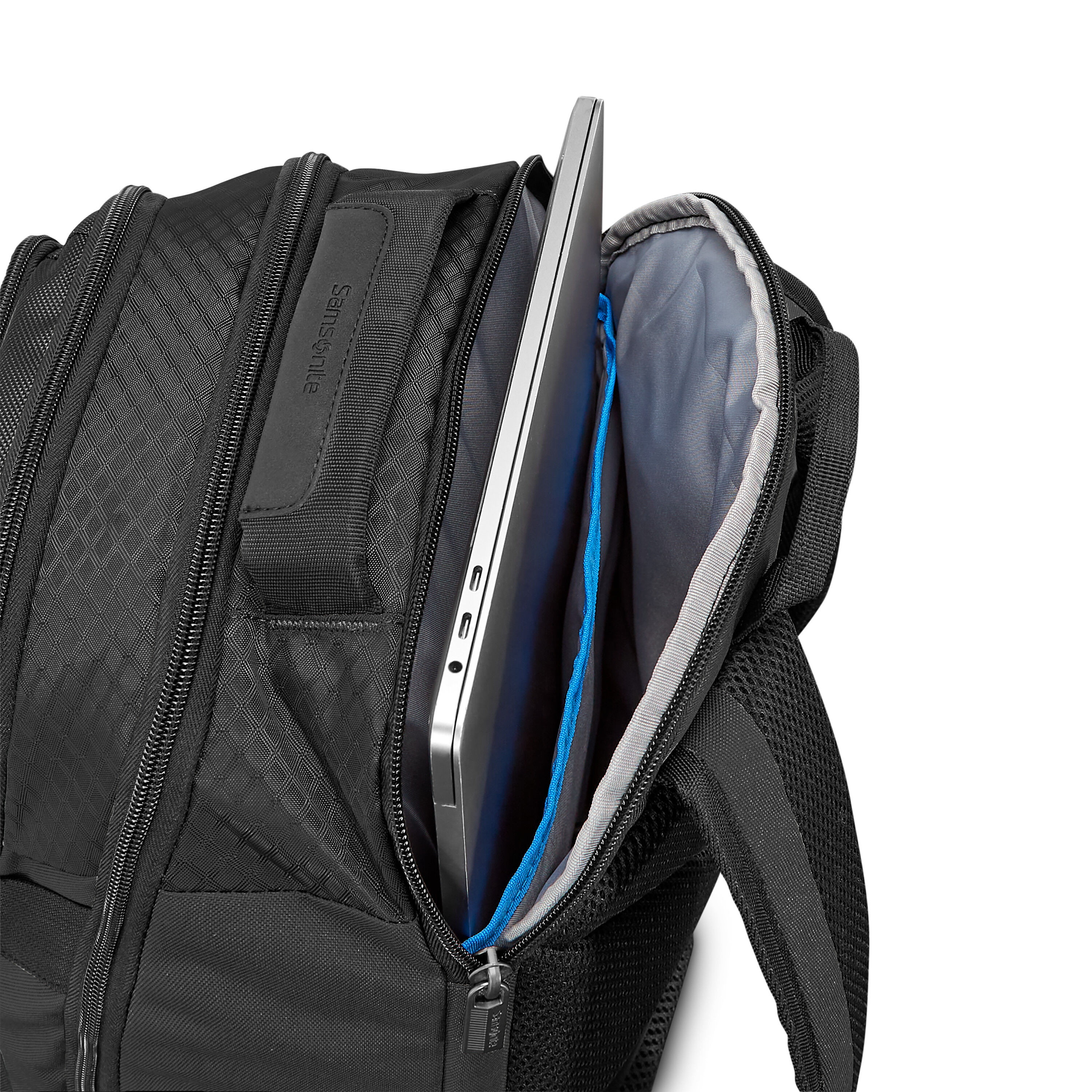 Carrier GSD Backpack in the color Black/Black. image number 2