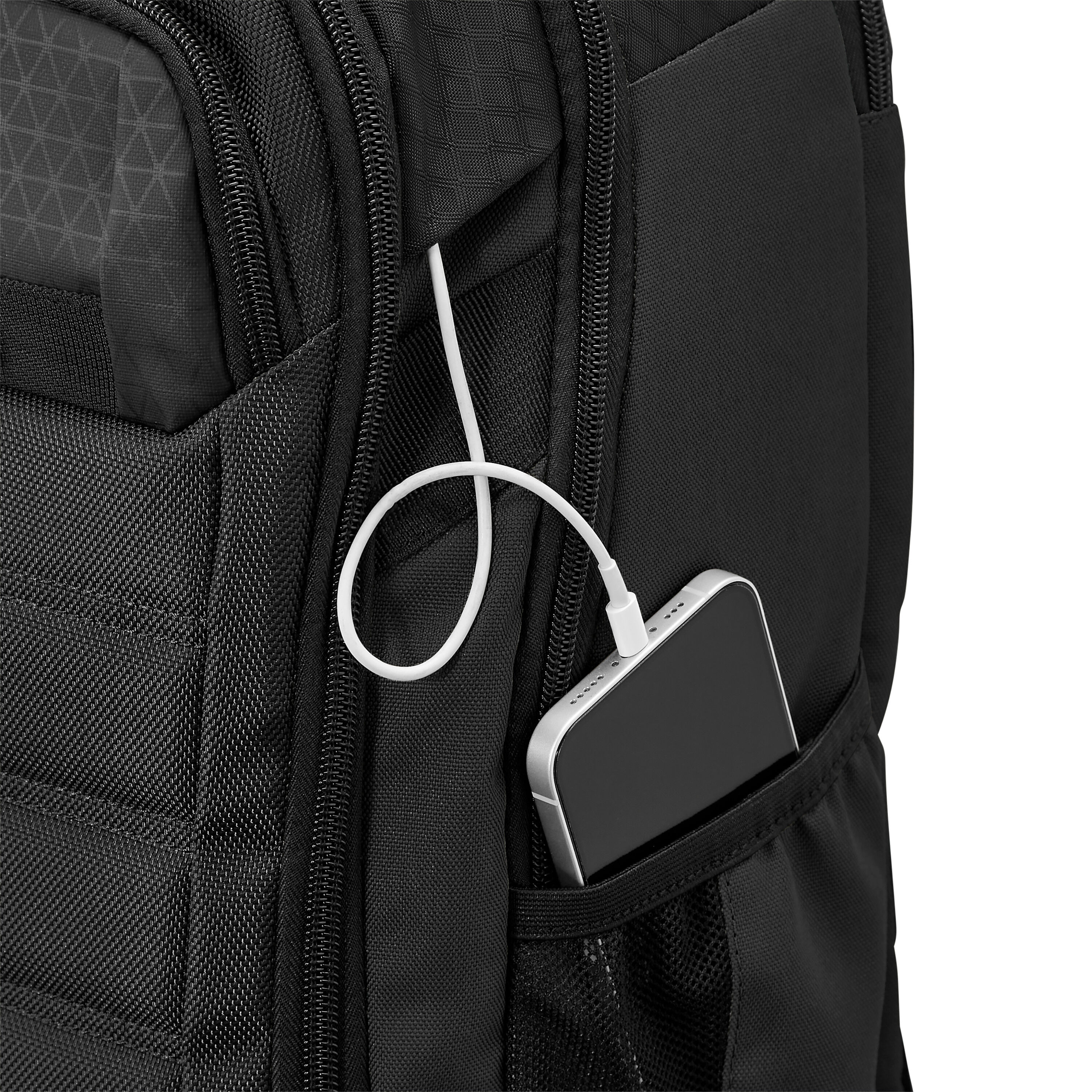 Carrier GSD Backpack in the color Black/Black. image number 4