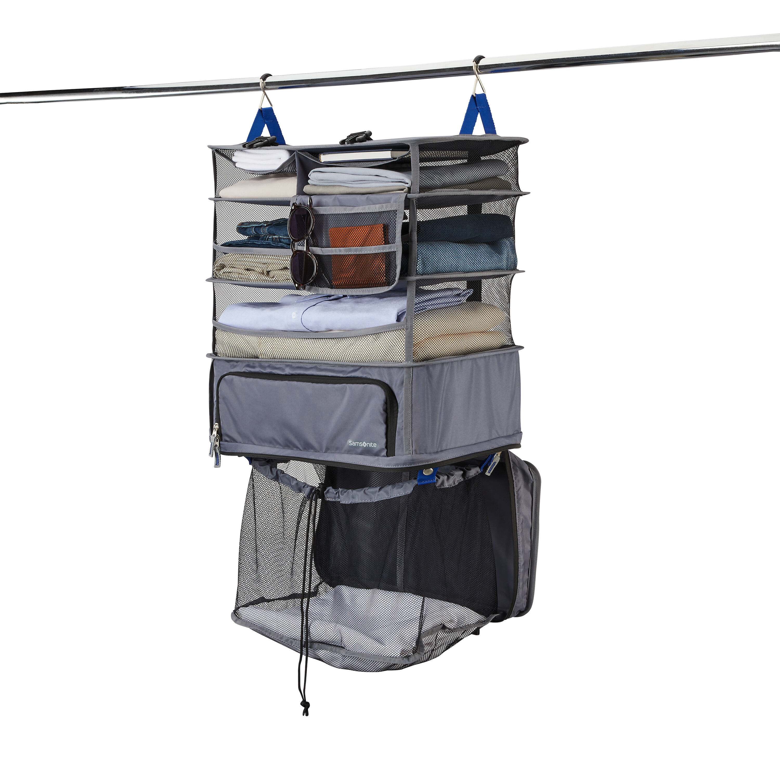 Packing Cube Closet in the color Graphite.