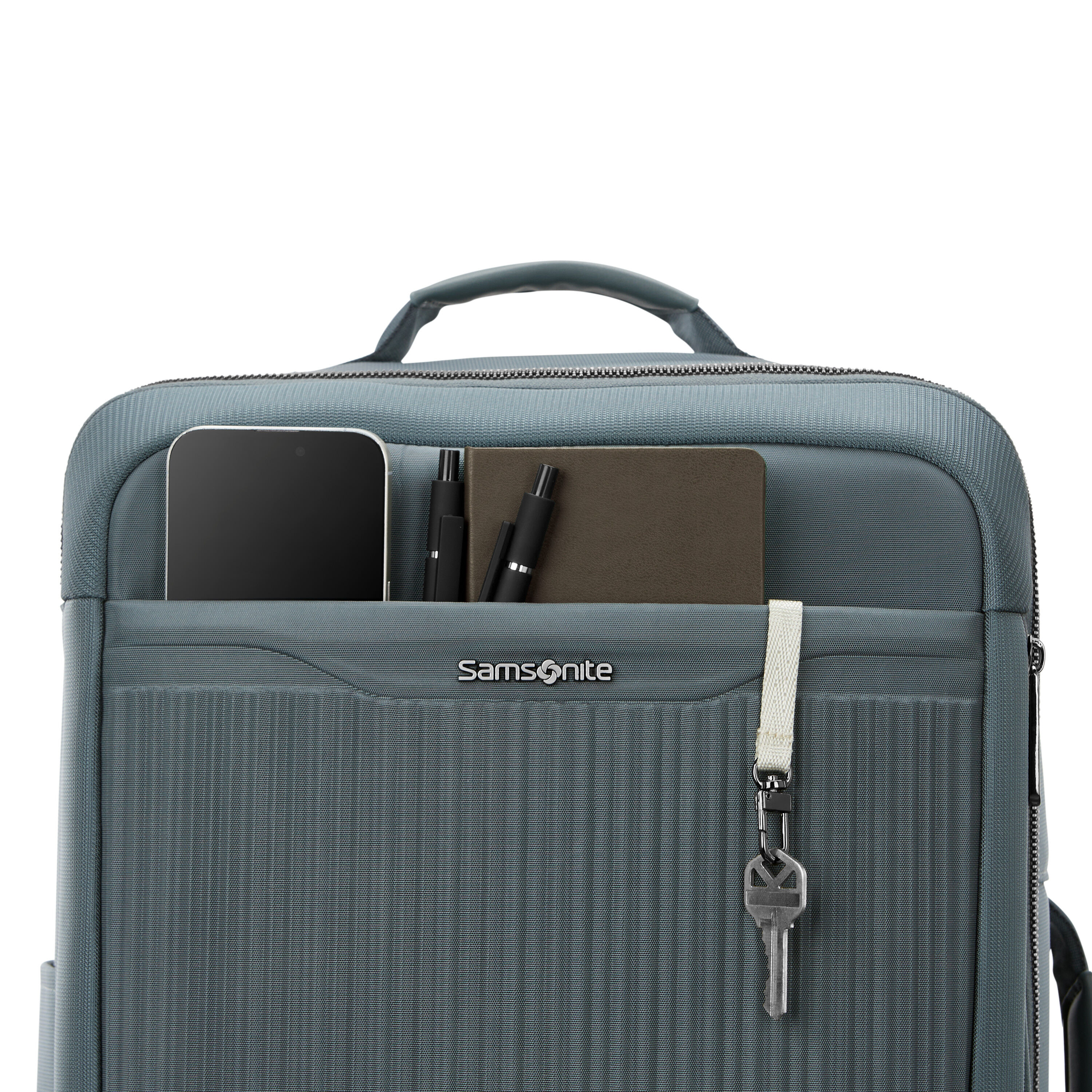 Silhouette 18 Travel Backpack in the color Slate Blue. image number 2
