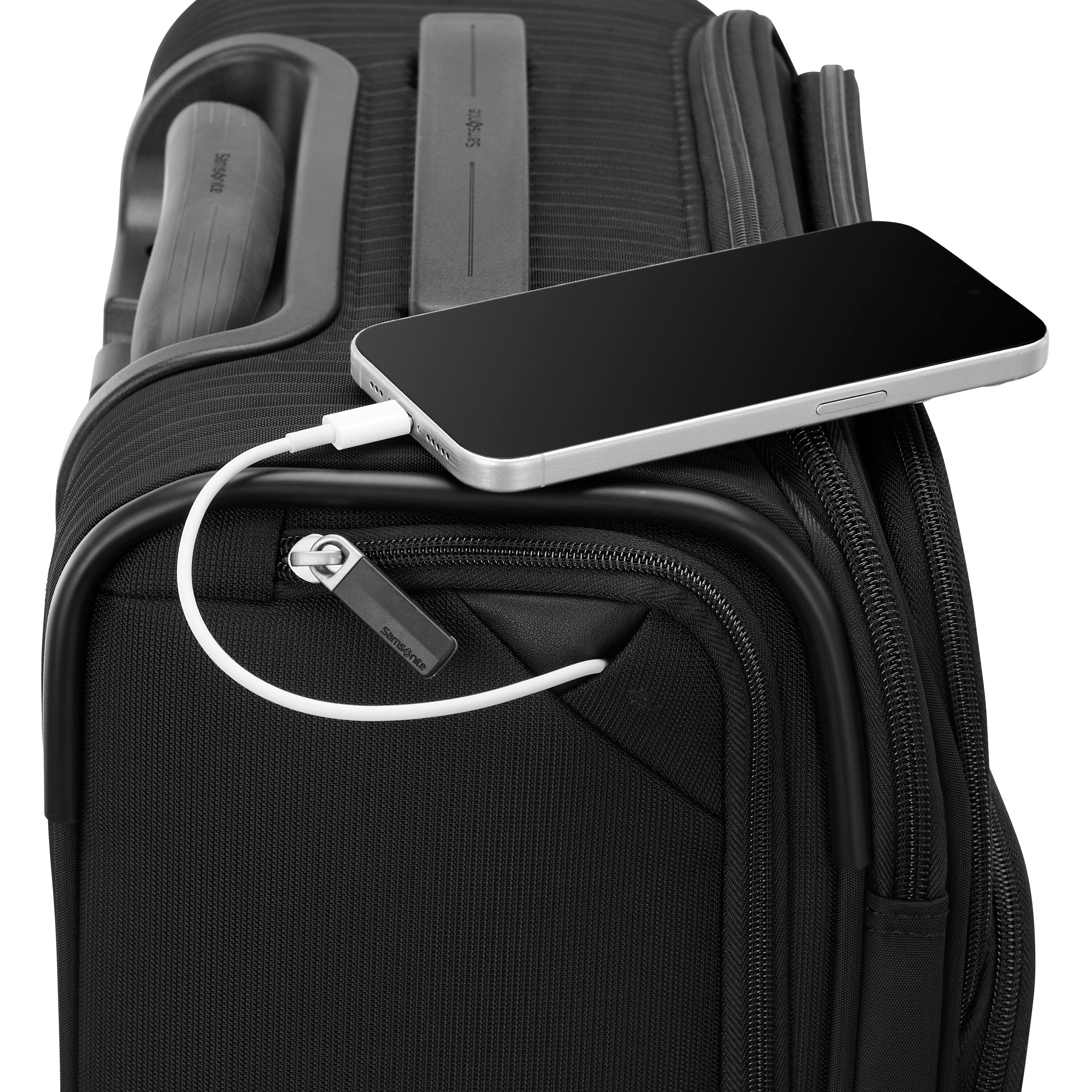 Silhouette 18 Softside Global Carry-On Spinner in the color Black. image number 4