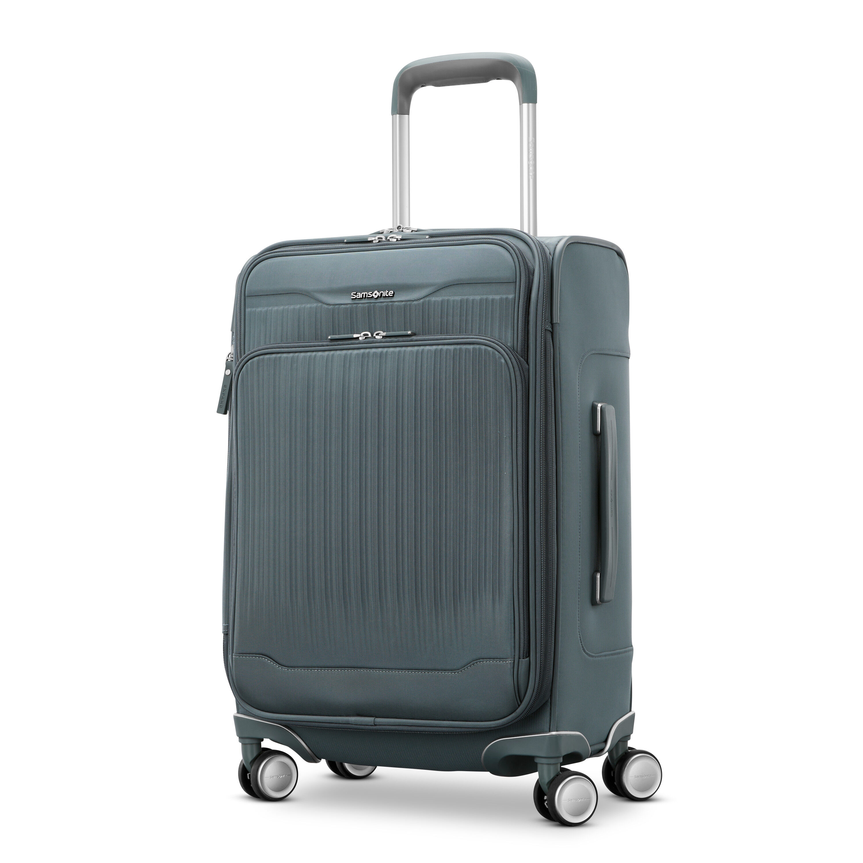 Silhouette 18 Softside Carry-On Spinner in the color Slate Blue. image number 0