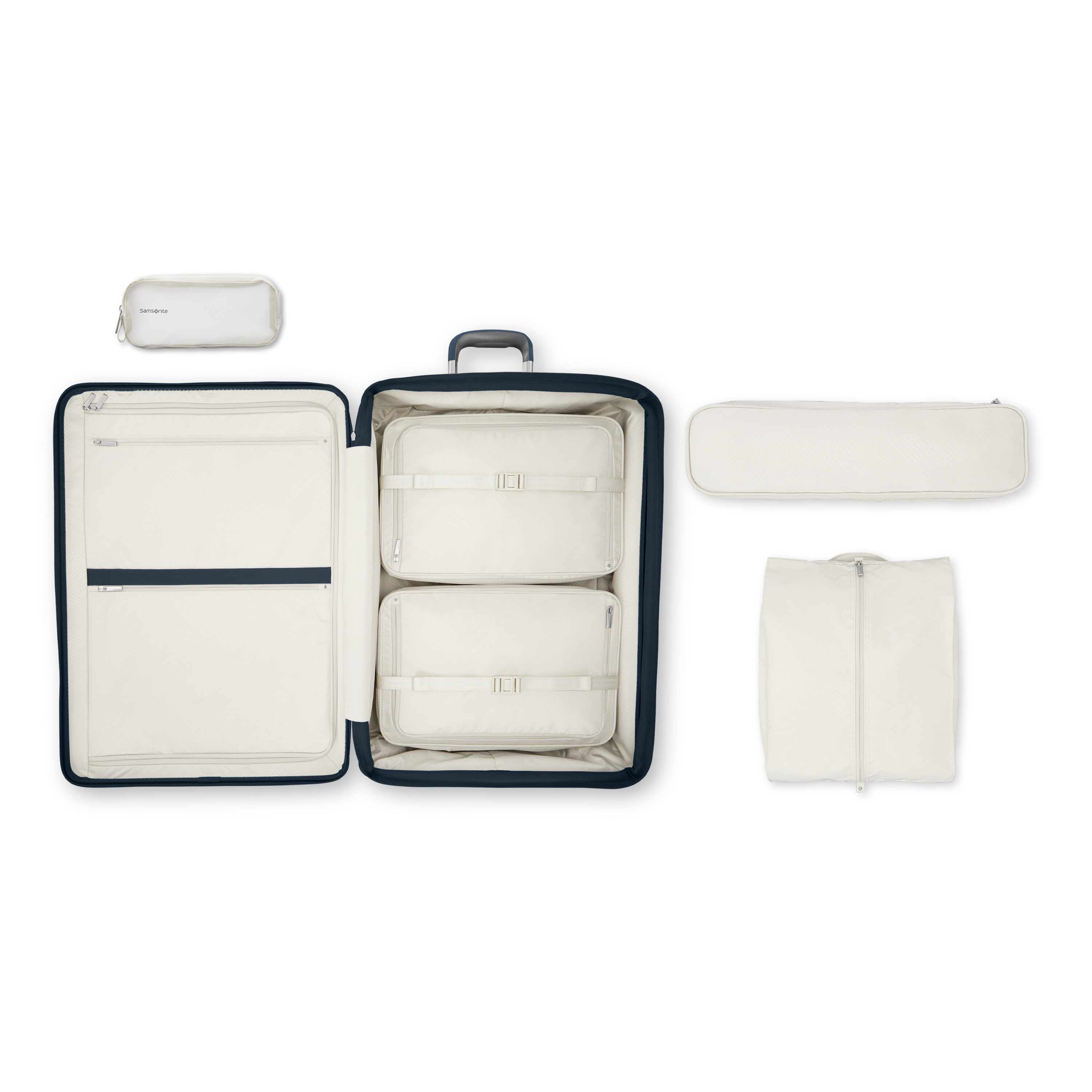 Silhouette 18 Hardside Large Spinner in the color Deep Navy.