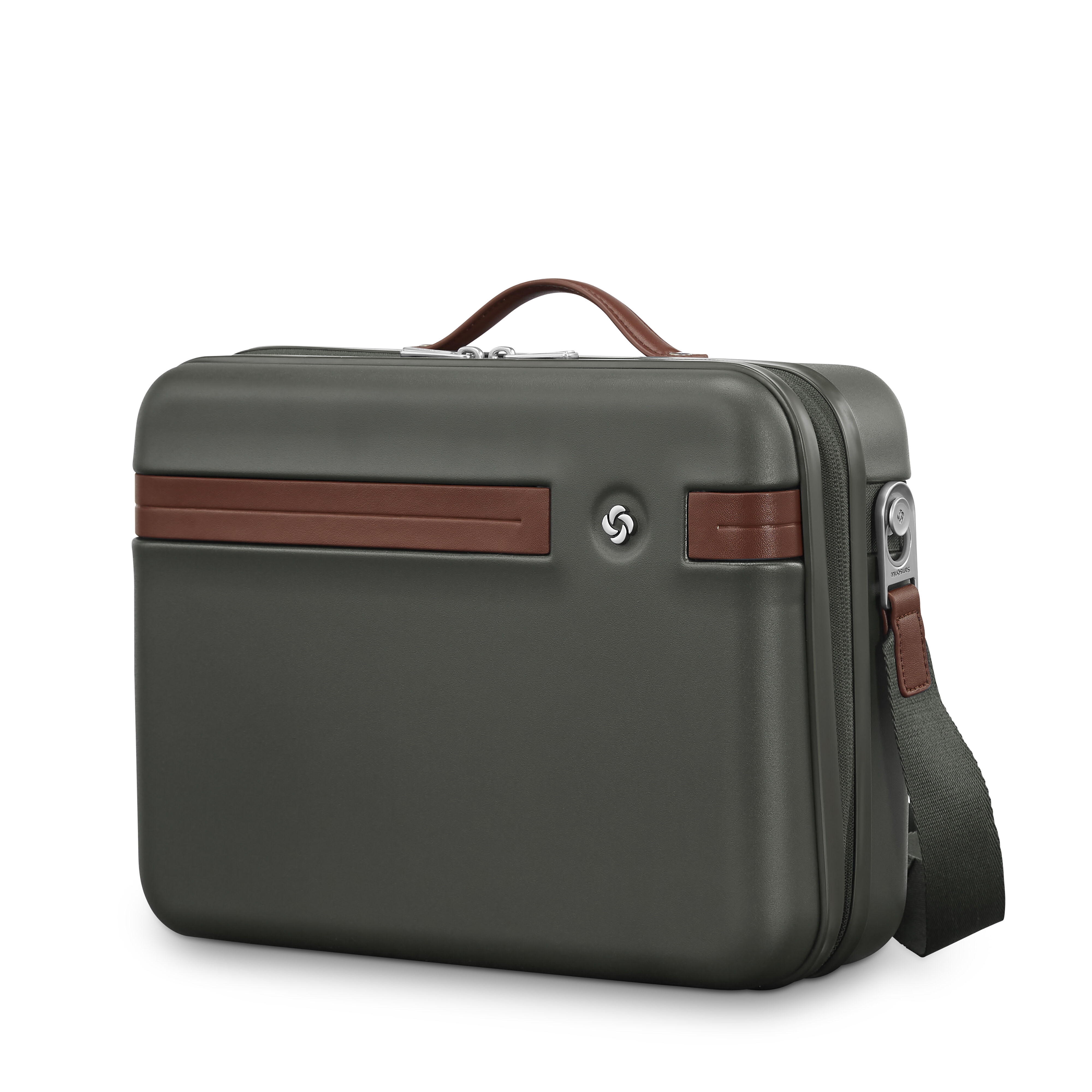 Virtuosa Train Case in the color Pine Green. image number 0