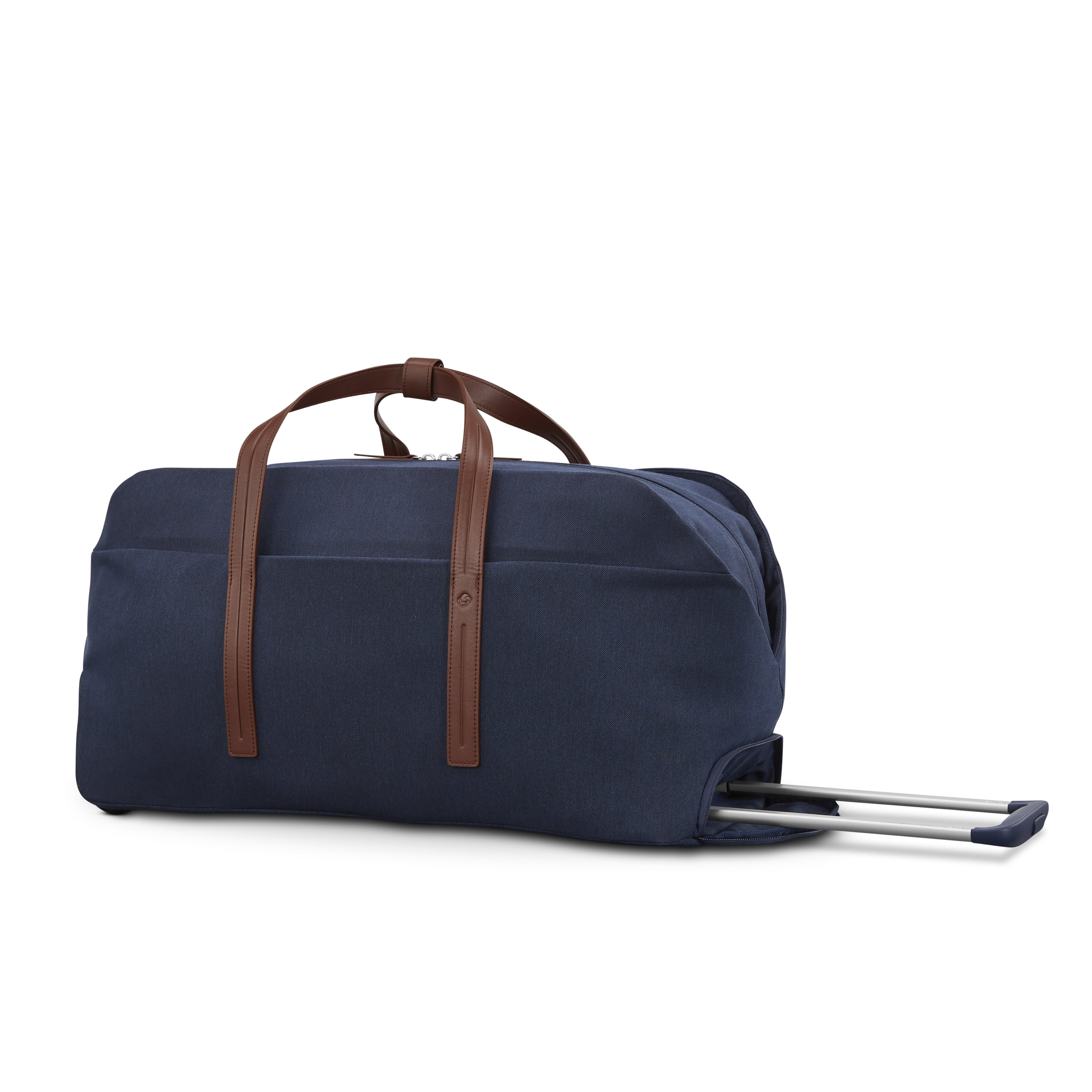 Virtuosa Wheeled Duffel in the color Navy. image number 6
